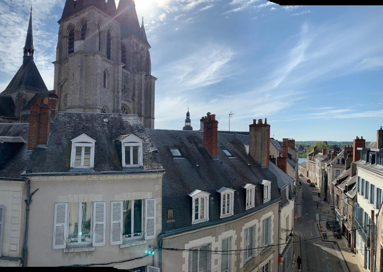 T2 - Au calme RoyaLoire - château à vue - luxe, rénové 2022 Blois Exterior foto